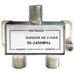 Divisor 2 Saidas 50 - 2400mhz Comum e Parabólica